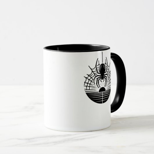 De spin mok (Voorkant rechts)