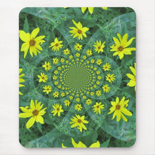 De spin van het leven muismat (Voorkant)