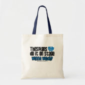 De spinnen doen het op het podium tote bag (Voorkant)