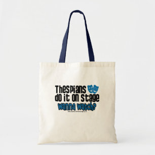 De spinnen doen het op het podium tote bag