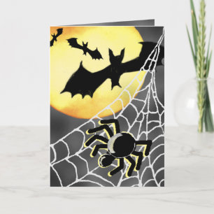 De SPINNEN van HALLOWEEN & de Kaart van BAT