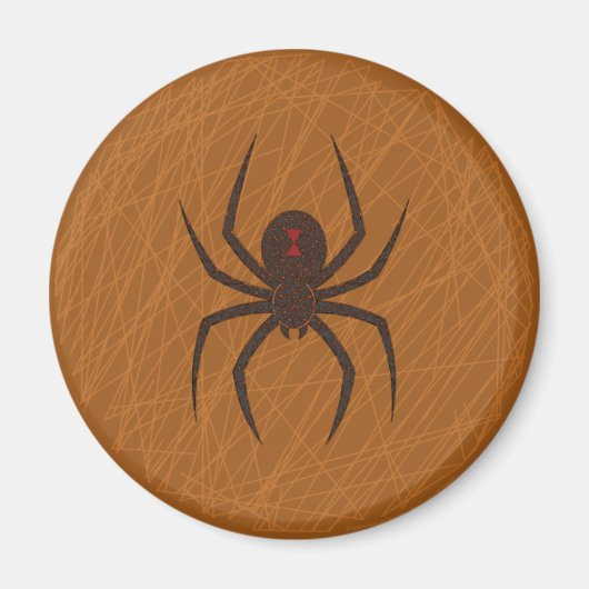 De spinnenwebmagneet magneet (Voorkant)