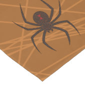 De spinnenwebtabellenloper korte tafelloper (Hoek)