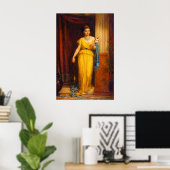 De spinner door John William Waterhouse Poster (Thuiskantoor)