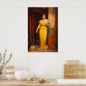 De spinner door John William Waterhouse Poster (Keuken)