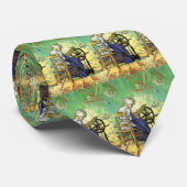 De Spinner door Vincent van Gogh Stropdas (Opgerold)