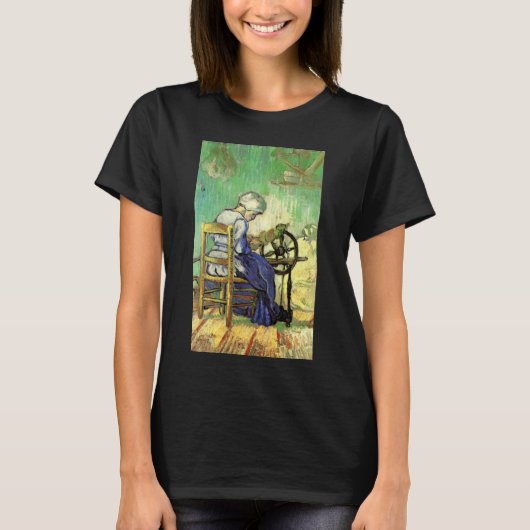 De Spinner door Vincent van Gogh T-shirt (Voorkant)