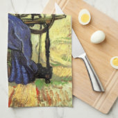 De Spinner door Vincent van Gogh Theedoek (Quarter Fold)