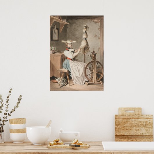 De spinner poster (Keuken)