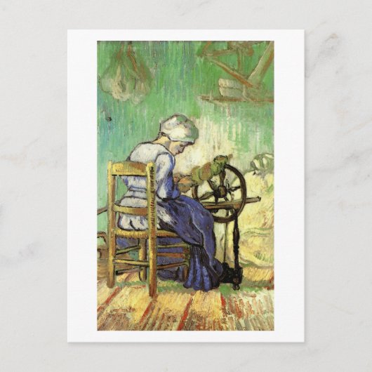 De Spinner, Van Gogh Fine Art Briefkaart (Voorkant)