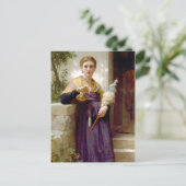 De spinner, William-Adolphe Bouguereau Briefkaart (Staand voorkant)
