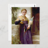 De spinner, William-Adolphe Bouguereau Briefkaart (Voorkant / Achterkant)