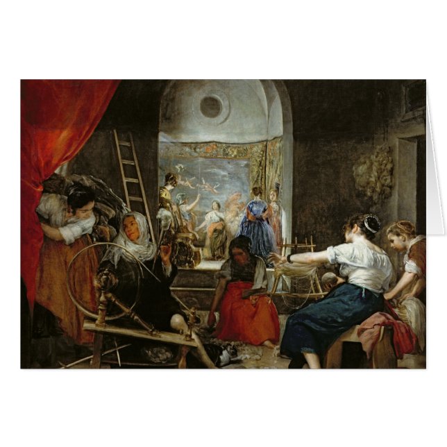 De Spinners, of de Fable of Arachne, 1657 (Voorkant Horizontaal)