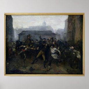 De spion, episode van het Siege van Parijs, 1871 Poster