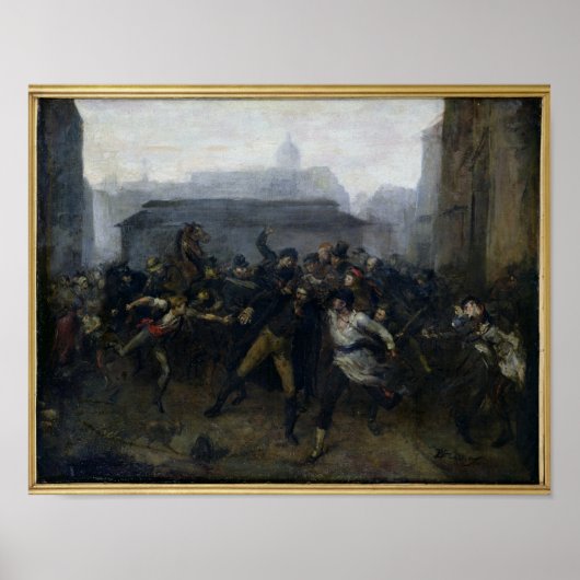 De spion, episode van het Siege van Parijs, 1871 Poster (Voorkant)