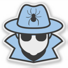 De "spion" sticker