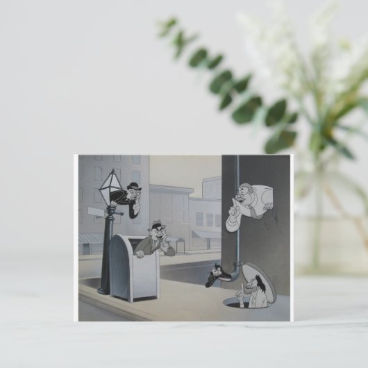 De spionnen van Snafu Briefkaart (Staand voorkant)