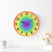 De Spiraal van de regenboog Grote Klok (Huis)