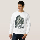 De Spirit Natural Born Hunter Sweatshirt (Voorkant volledig)