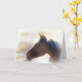 De spirituele Kaart van de Sympathie van het Paard (Gele Bloem)