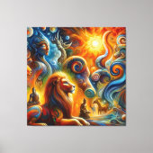 De spirituele kunst canvas afdruk (Voorkant)