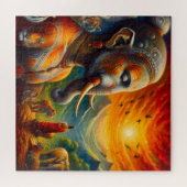 De spirituele kunst legpuzzel (Horizontaal)