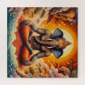 De spirituele kunst legpuzzel (Horizontaal)