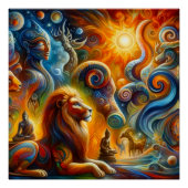 De spirituele kunst perfect poster (Voorkant)