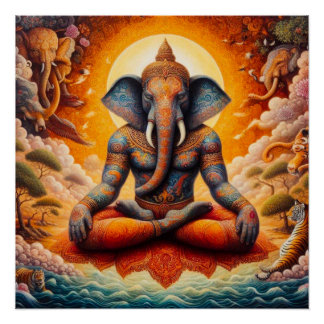 De spirituele kunst perfect poster