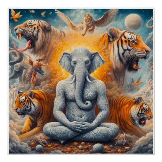 De spirituele kunst perfect poster (Voorkant)