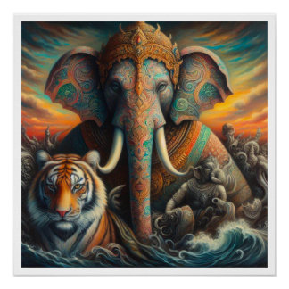 De spirituele kunst perfect poster