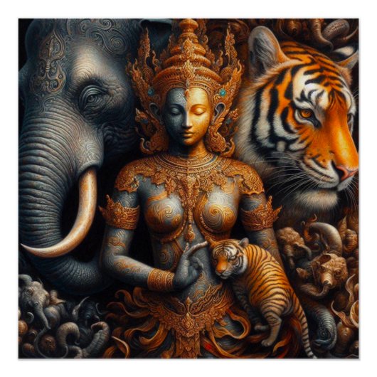De spirituele kunst perfect poster (Voorkant)