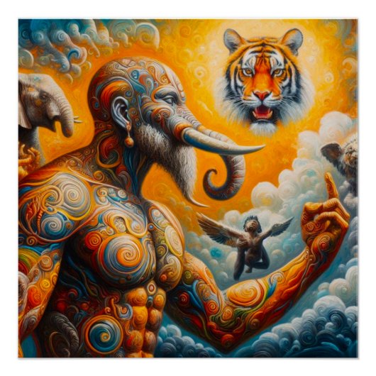 De spirituele kunst perfect poster (Voorkant)