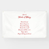 De Spirituele werken van Mercy Spandoek (Horizontaal)