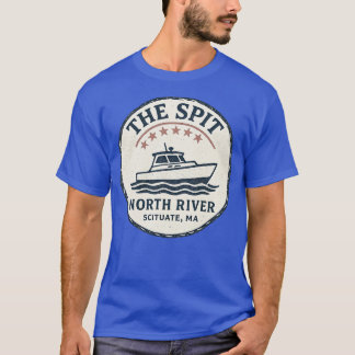 De Spit North River Scituate, Verenigde Staten T-shirt