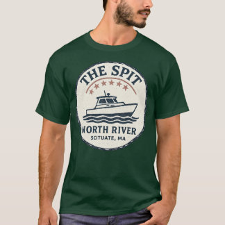 De Spit North River Scituate, Verenigde Staten T-shirt