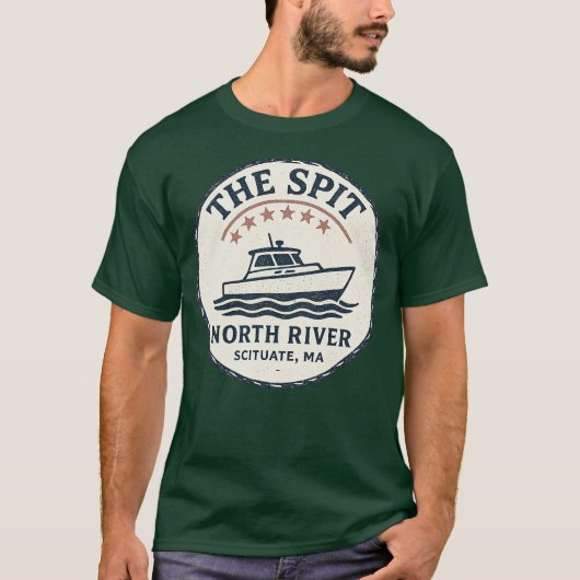 De Spit North River Scituate, Verenigde Staten T-shirt (Voorkant)