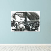 De Spitalfields Soepkeuken, 1867 Canvas Afdruk (Insitu (Houten vloer))