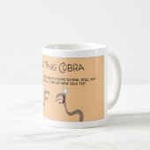 De spitting Cobra Koffiemok (Voorkant rechts)