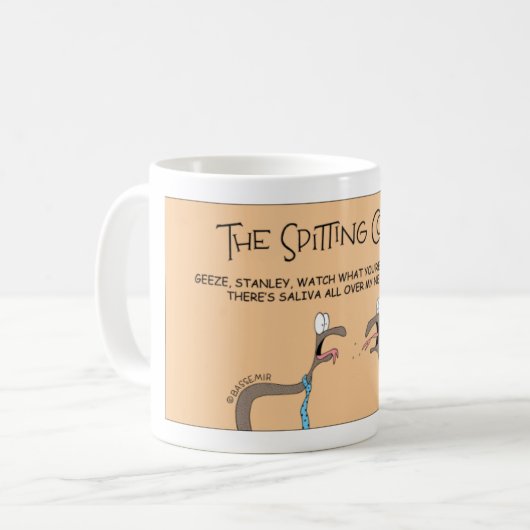 De spitting Cobra Koffiemok (Voorkant links)
