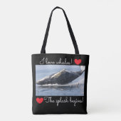 De Splash begint! Tote Bag (Achterkant)