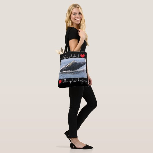 De Splash begint! Tote Bag (Op model)