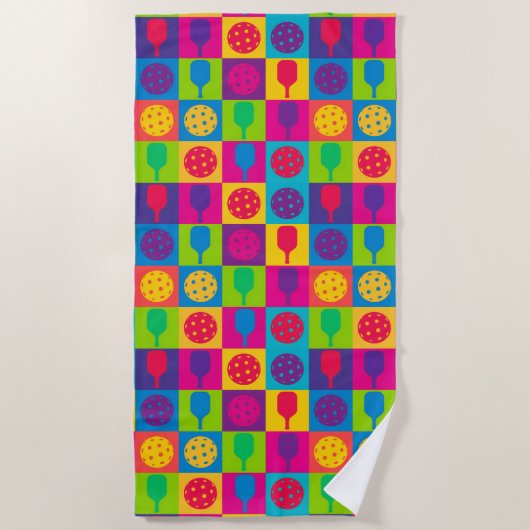 De Splash‑N‑Smash-strandhanddoek Strandlaken (Voorkant)