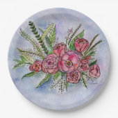 De Splendor van Rozen op een Bord van papier (Voorkant)