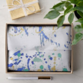 De Spletters van de Verf van de waterverf Tissuepapier (Geschenk)