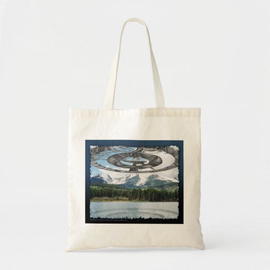 De splitsing tote bag (Voorkant)