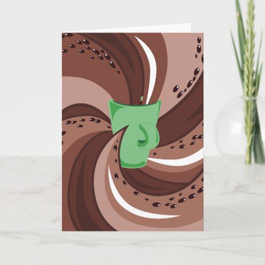 De SpoedKaart van de koffie Kaart (Voorkant)