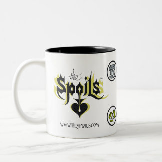 De Spoils Logo Tweekleurige Koffiemok