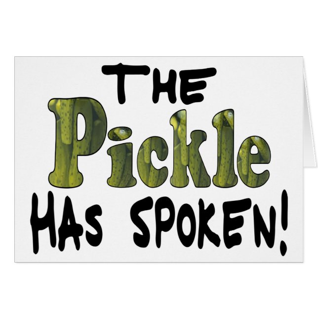 De Spoken Pickle (Voorkant Horizontaal)