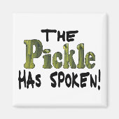 De Spoken Pickle Magneet (Voorkant)